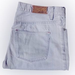 Lacoste Gray Jeans Men Size 33